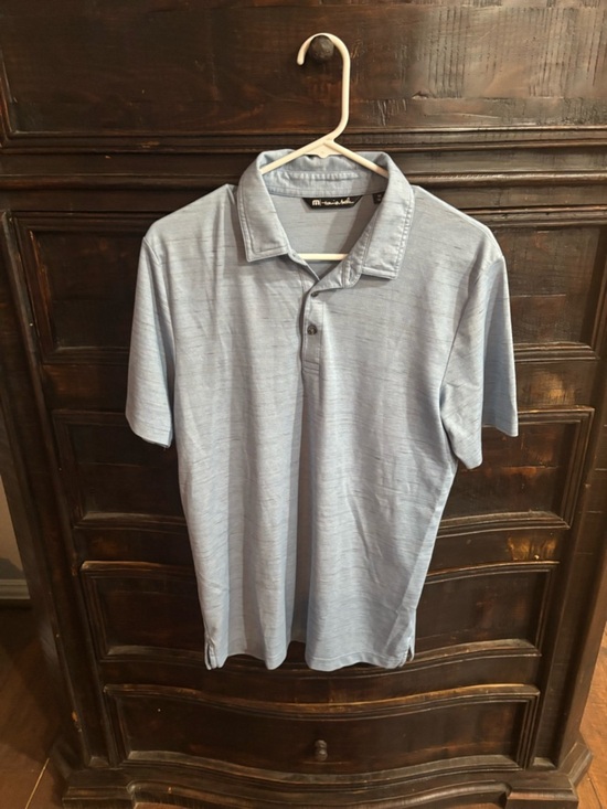 Travis Mathew Other - Travis Mathew Heather Sky Blue Polo size Medium